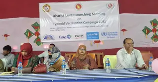 নোয়াখালীতে টাইফয়েড টিকাদান কর্মসূচির উদ্বোধন